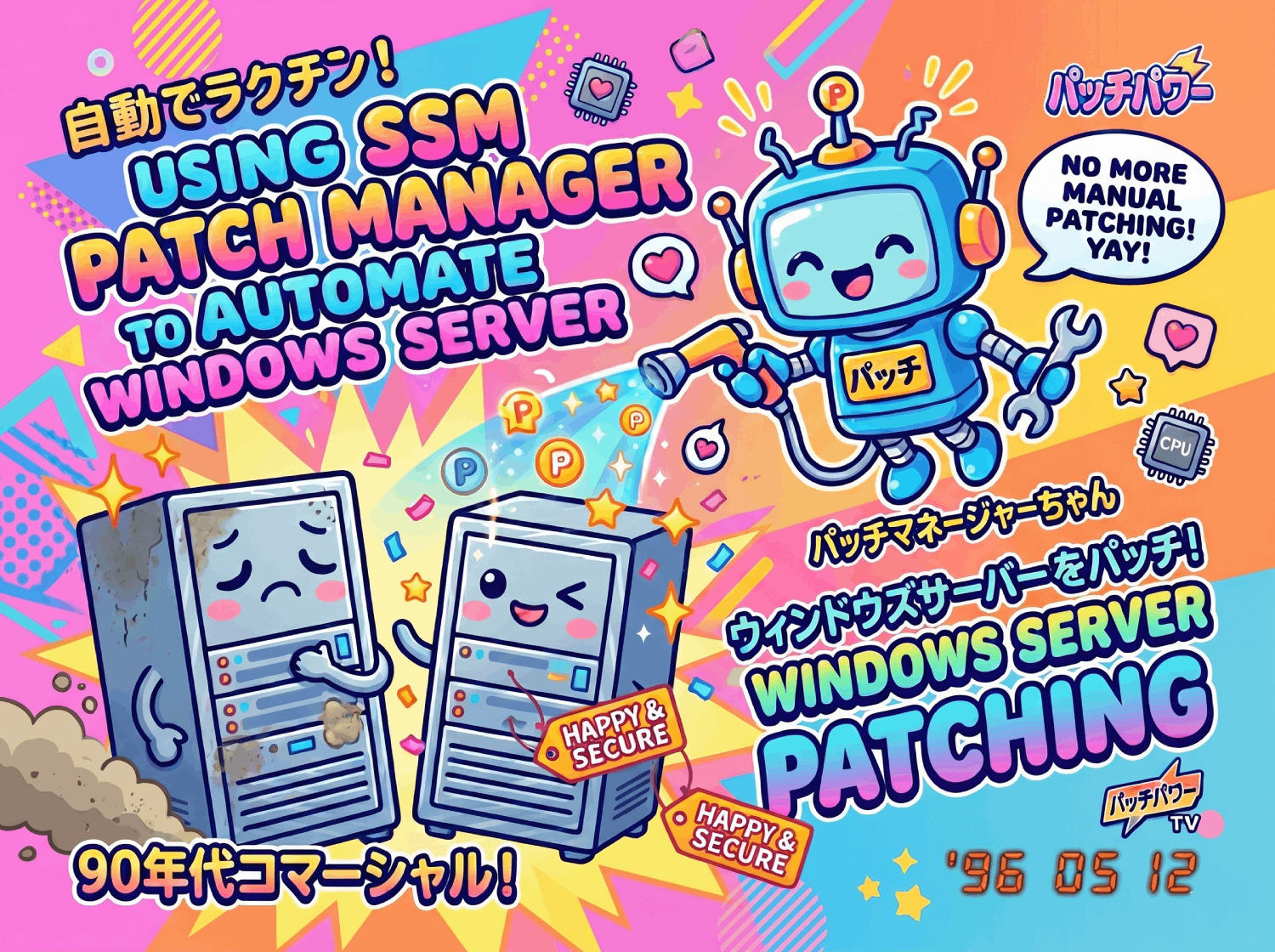 Using SSM Patch Manager To Automate Windows Server Patching